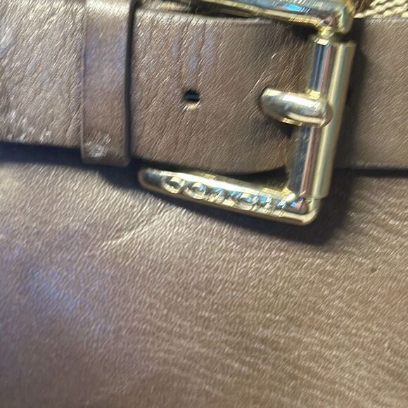 Coach Messina Women Leather & Jacquard Signature C Almond toe Ankle bootie 7.5 - Picture 12 of 14